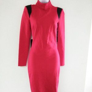 The Limited Power Ponte Red Bodycon Dress